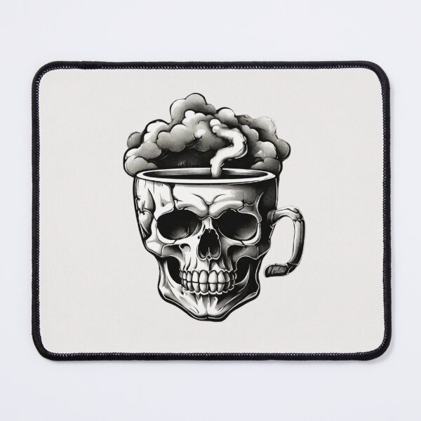 Item preview, skull coffee designed and sold by CountryVanilla.