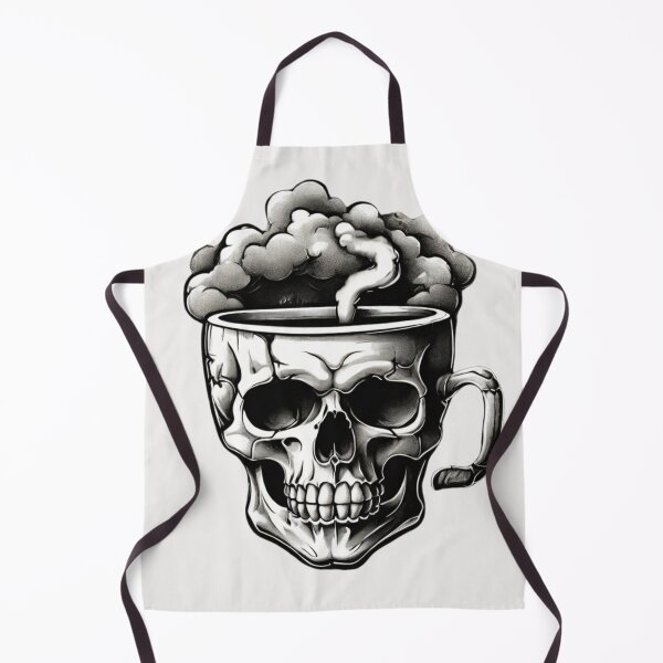 Item preview, skull coffee designed and sold by CountryVanilla.