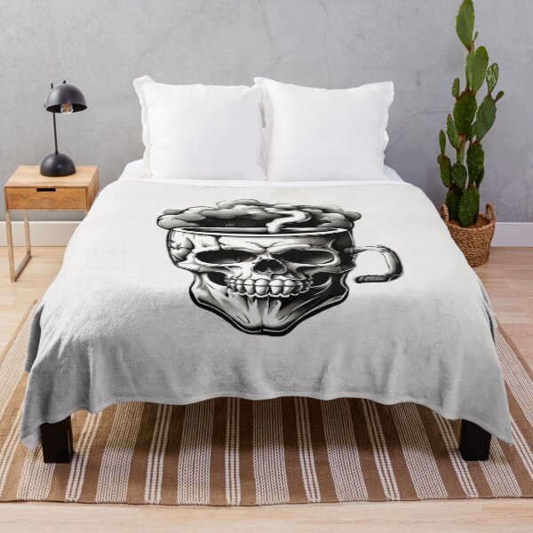 Item preview, skull coffee designed and sold by CountryVanilla.