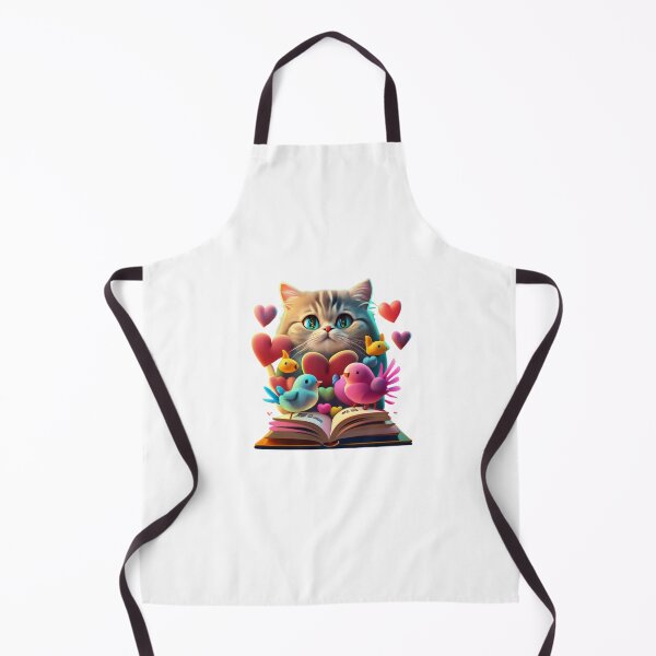 Item preview, Cat Romances Reading Hearts Cat With Heart Love Cat With Book Cute Cat Reading Book Funny Gifts For Cat Lovers Funny Gifts For Book Lovers Funny Gifts For Romances and Cat Lovers Book Girly designed and sold by MatthewViews.
