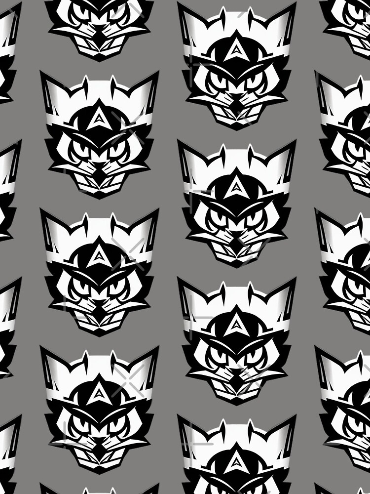 Thumbnail 3 of 3, Scarf, Cat Logo #2 designed and sold by RBRUnitedd.