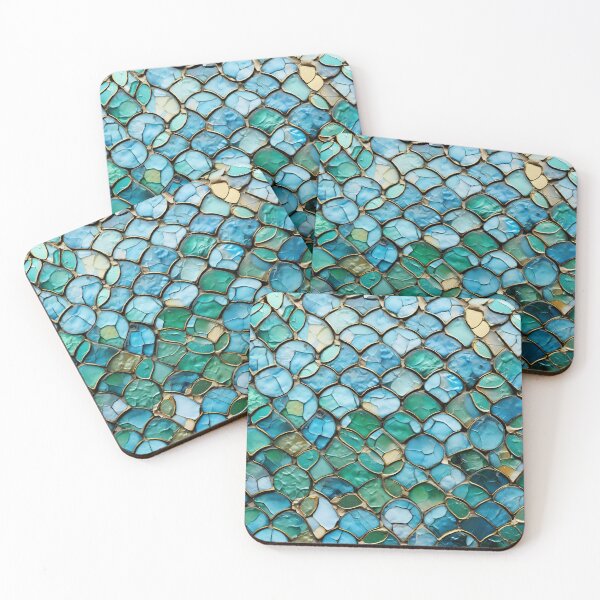 Item preview, Gilt Scales Tile designed and sold by GrinGalore.