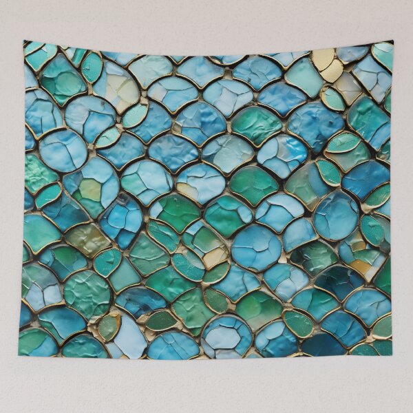 Item preview, Gilt Scales Tile designed and sold by GrinGalore.
