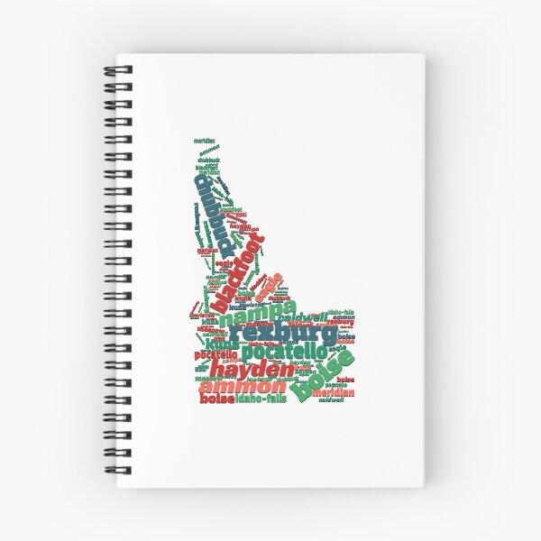 Item preview, Idaho Cities designed and sold by Yzakreativ.