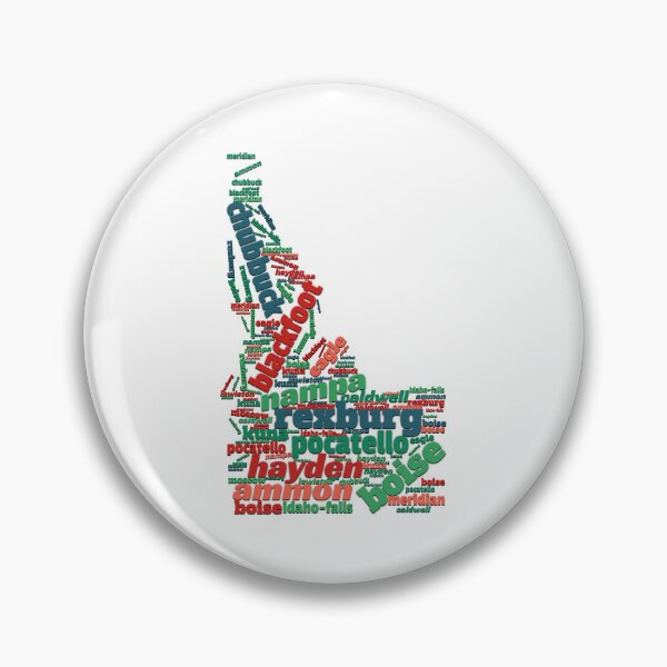Item preview, Idaho Cities designed and sold by Yzakreativ.