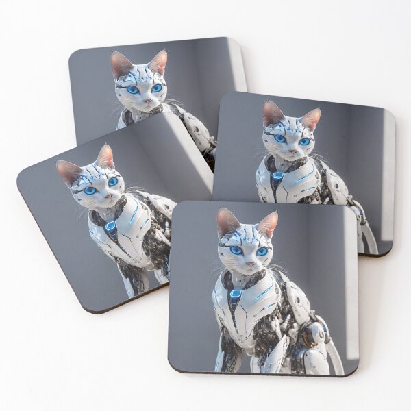 Item preview, Robotic Cat designed and sold by Bunmigraphics .