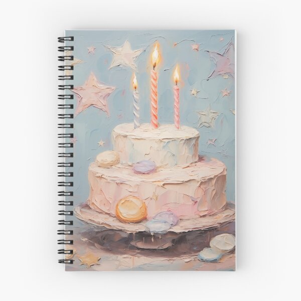 Artikelvorschau, Kuchen im Impasto-Stil zum 3./30. Geburtstag entworfen und verkauft von PrincessaCharms.