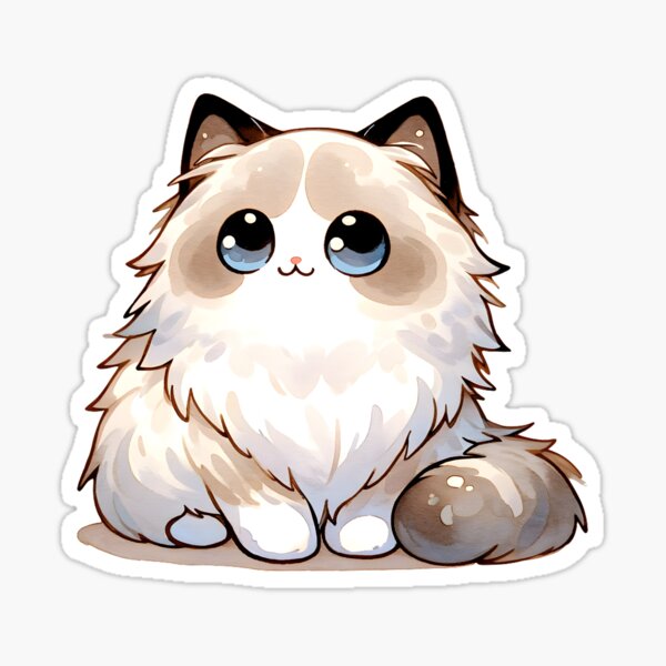 Item preview, Ragdoll cat designed and sold by Keith-AU.