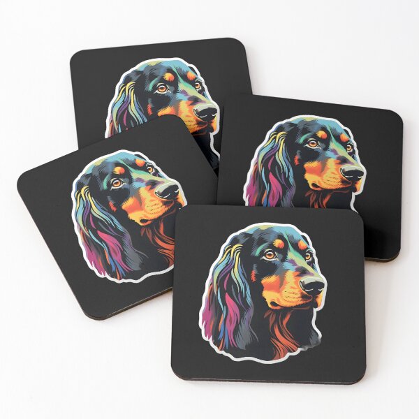 Item preview, Gordon Setter in WPAP style designed and sold by CUTEDOGGIEZ.