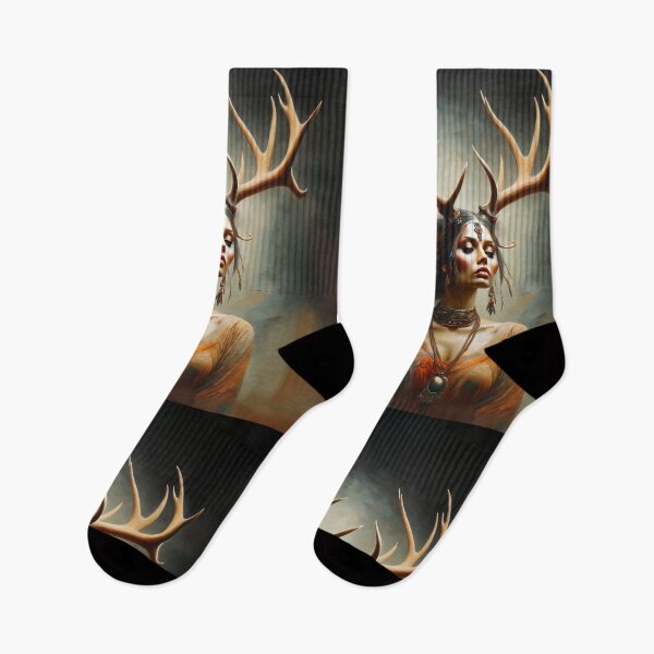 Item preview, SHAMAN, Indian, It's Time, deer , Freedom, moon designed and sold by CrisMor-Art.
