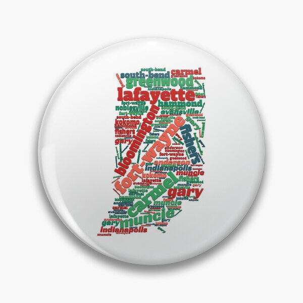 Item preview, Indiana Cities designed and sold by Yzakreativ.