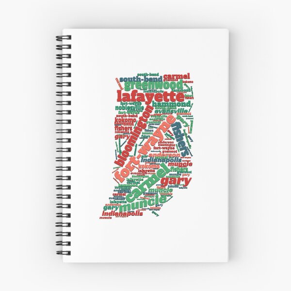 Item preview, Indiana Cities designed and sold by Yzakreativ.