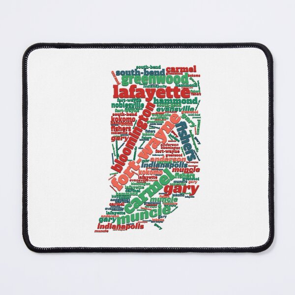 Item preview, Indiana Cities designed and sold by Yzakreativ.