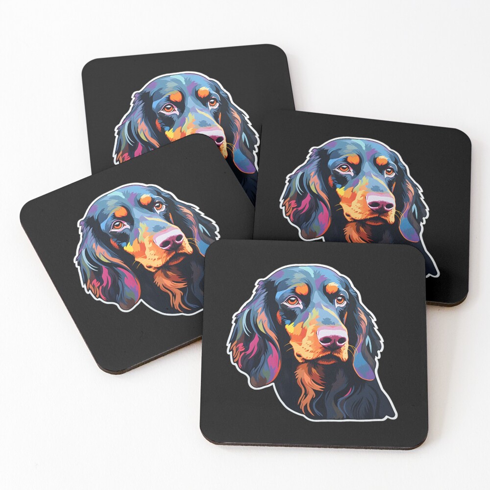 Item preview, Coasters (Set of 4) designed and sold by CUTEDOGGIEZ.