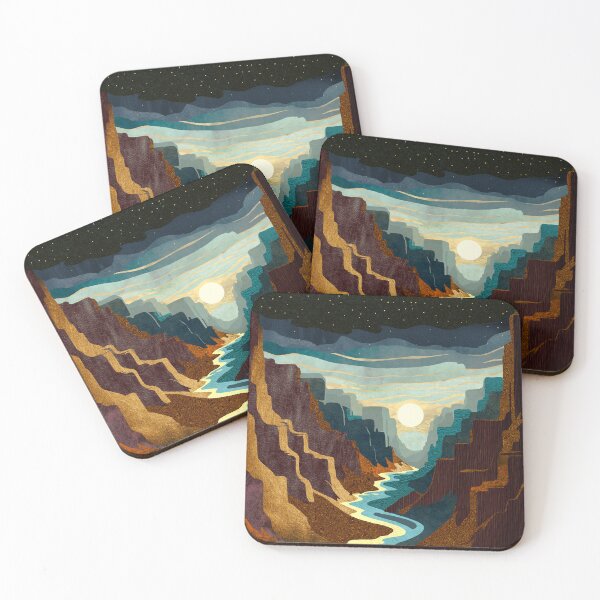 Item preview, Canyon Sunset Landscape designed and sold by Esskay Designs.