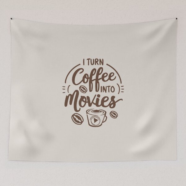 Item preview, I Turn Coffee Into Movies Coffee lover Gift designed and sold by Verycutethings.