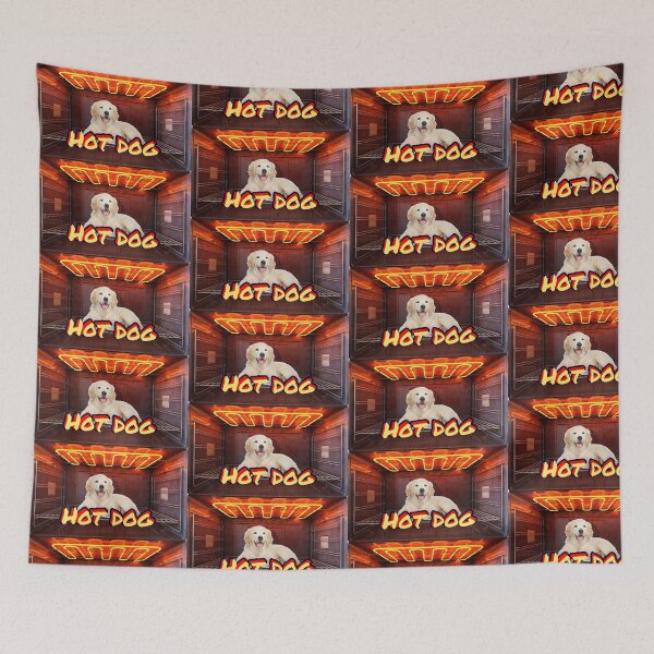 Item preview, HOT DOG designed and sold by LuvosBar.