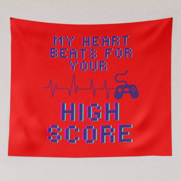 Item preview, My heart beats for your high score designed and sold by TataGra.