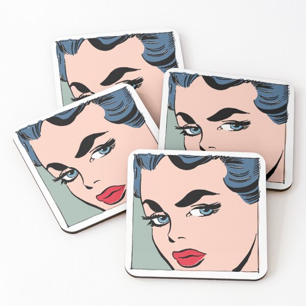Item preview, Pop Art Girl - Lana - Cutlooseart Illustration By Peter Taylor Ward designed and sold by cutlooseart.
