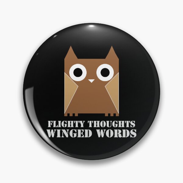 Item preview, Flighty Thoughts,, Winged Words designed and sold by Juliusz Żełudkowski.