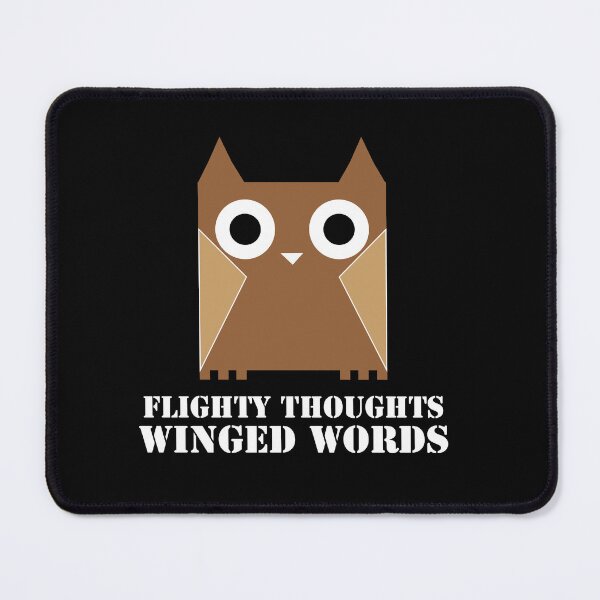 Item preview, Flighty Thoughts,, Winged Words designed and sold by Juliusz Żełudkowski.