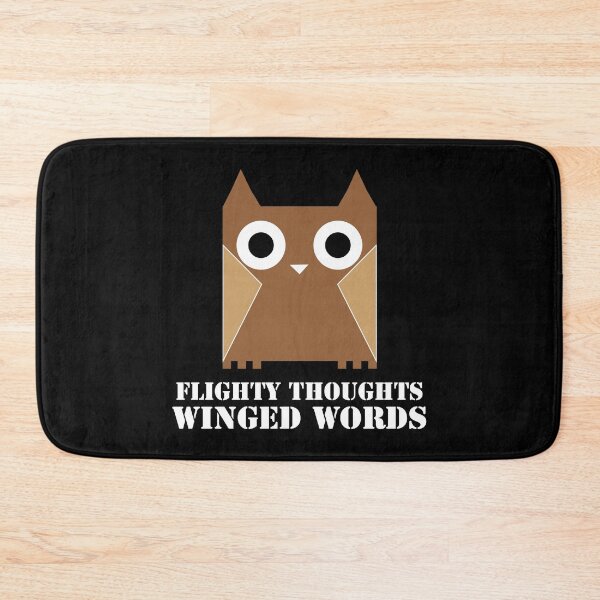 Item preview, Flighty Thoughts,, Winged Words designed and sold by Juliusz Żełudkowski.