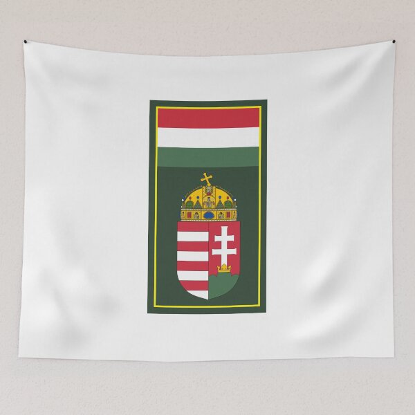 Item preview, Hungary Flag & Coat of arms designed and sold by adamst555.