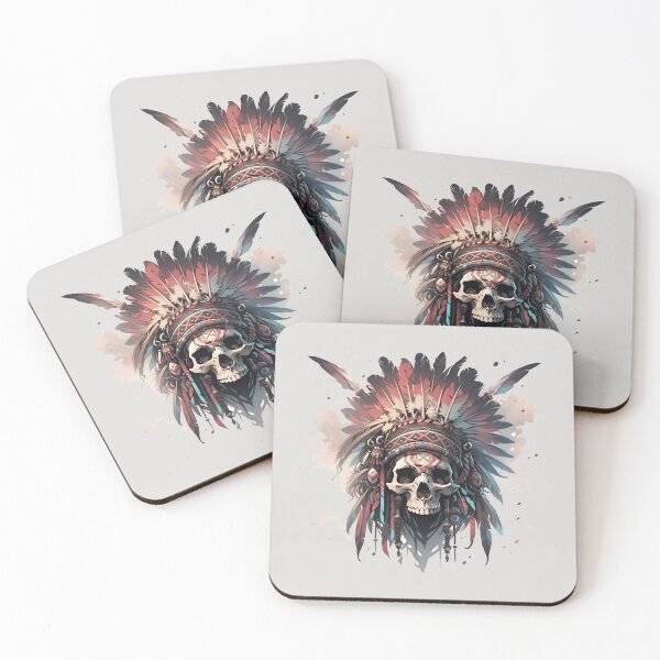 Item preview, Apache Indian Skull designed and sold by David Morand.