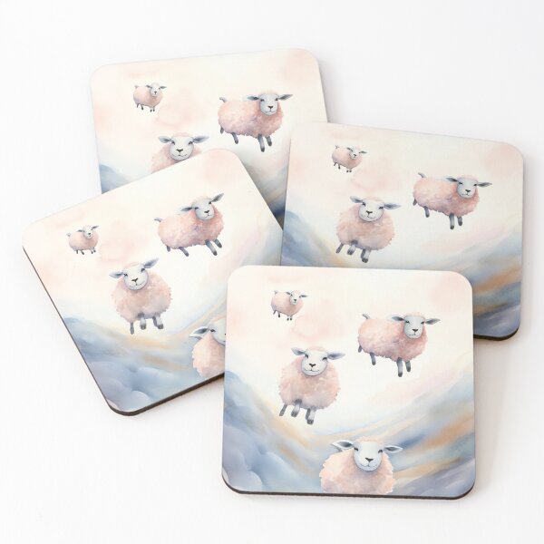 Item preview, Playful Sheep Mist designed and sold by cute-animals99.
