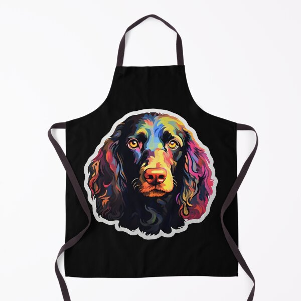 Item preview, Irish Water Spaniel in WPAP style designed and sold by CUTEDOGGIEZ.