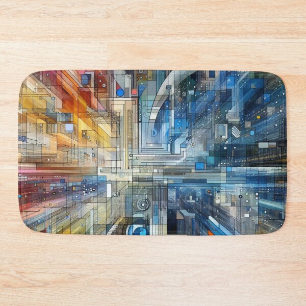 Item preview, Geometric Harmony of color and shapes designed and sold by Lyavalio.