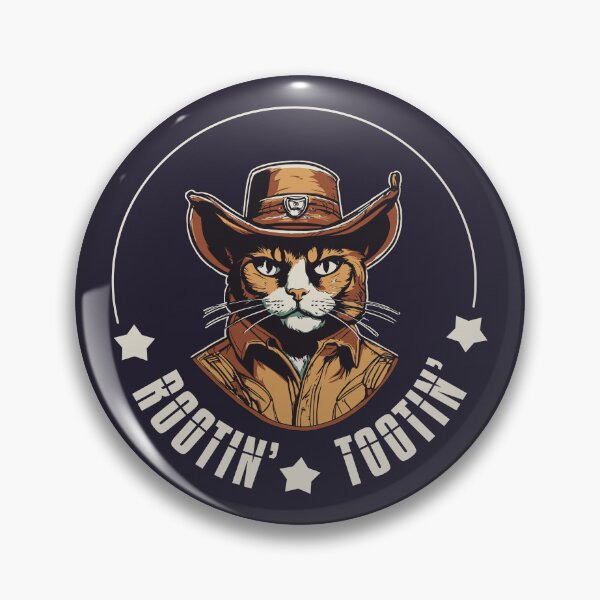 Item preview, Rootin' Tootin' Cat | Funny Cowboy Sayings | Gift Ideas for Cowboy Dad designed and sold by themichetti.
