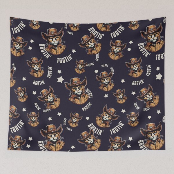 Item preview, Rootin' Tootin' Cat | Funny Cowboy Sayings | Gift Ideas for Cowboy Dad designed and sold by themichetti.