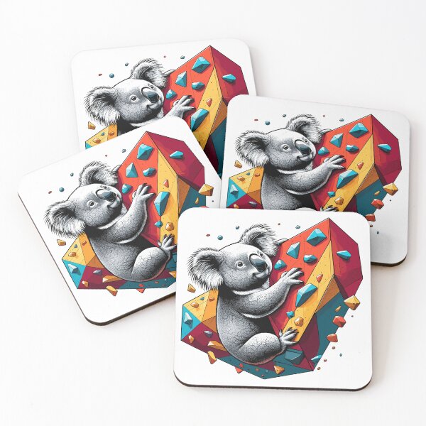 Item preview, Bouldering Koala Gift designed and sold by Pineapple-Tree.