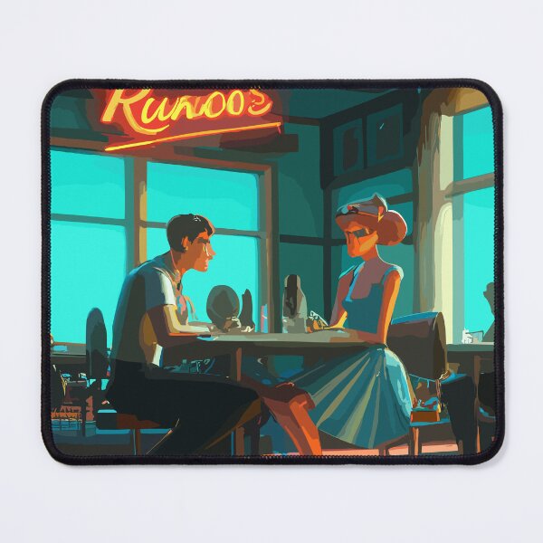 Item preview, first date for valentine lovers artwork designed and sold by Collision19.