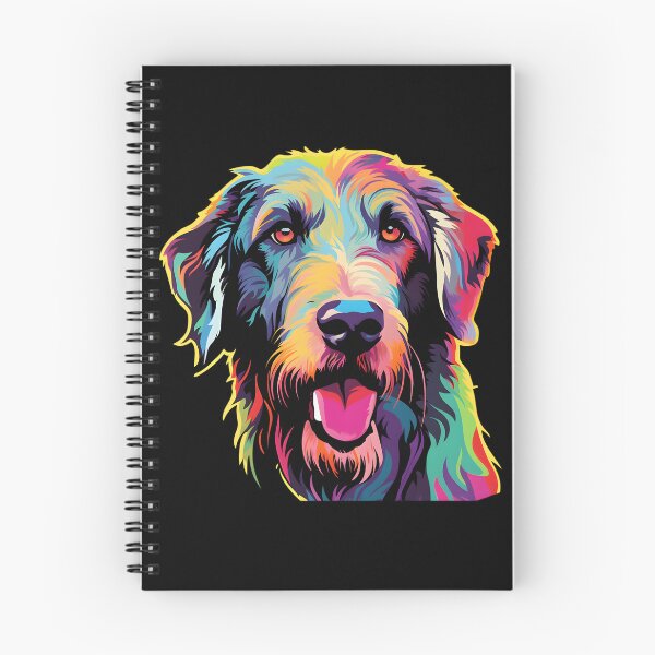Aperçu de l'œuvre Irish Wolfhound Dans Le Style Wpap créée et vendue par CUTEDOGGIEZ.
