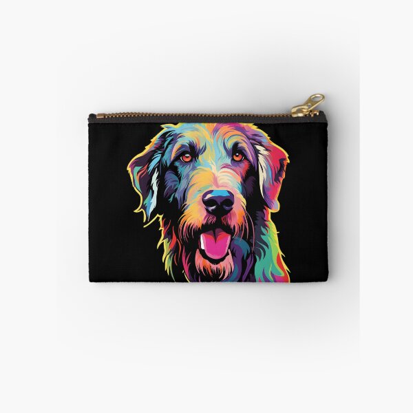 Item preview, Irish Wolfhound in WPAP style designed and sold by CUTEDOGGIEZ.