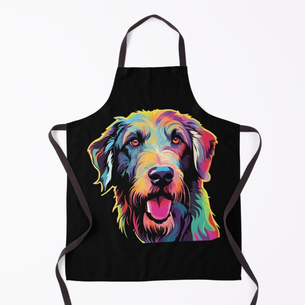 Item preview, Irish Wolfhound in WPAP style designed and sold by CUTEDOGGIEZ.