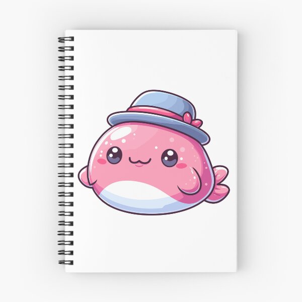 Item preview, Blobfish with Hat designed and sold by ArtfulWeave.