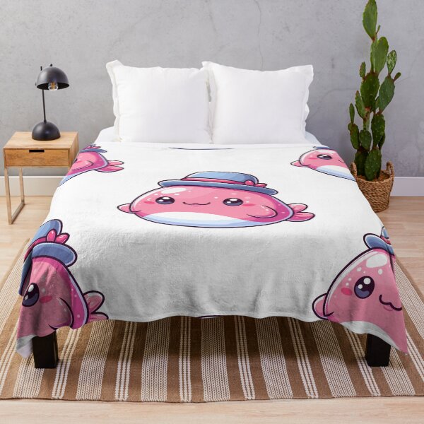 Item preview, Blobfish with Hat designed and sold by ArtfulWeave.