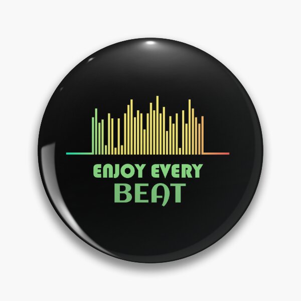 Item preview, Enjoy Every Beat. designed and sold by TheFineShirt.