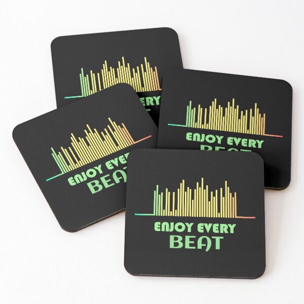 Item preview, Enjoy Every Beat. designed and sold by TheFineShirt.