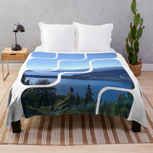 Item preview, Serenity in Nature: A Landscape with Trees, Lake, and Nature designed and sold by tadeba.