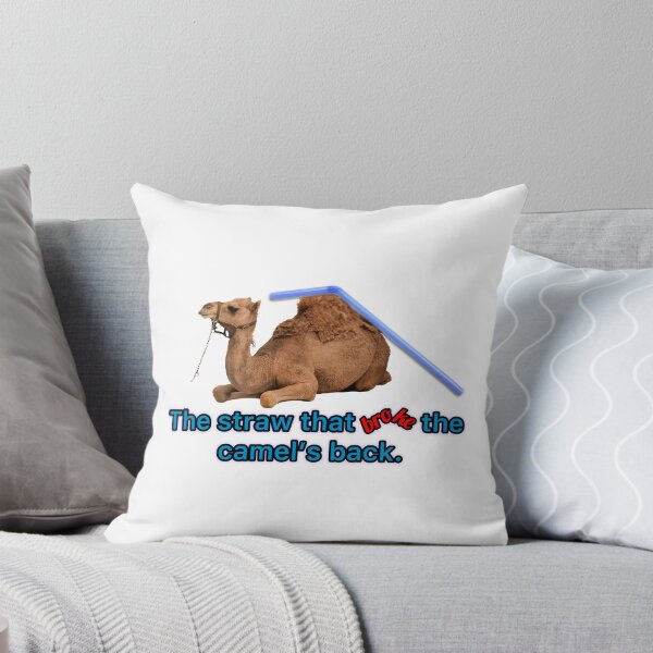 Item preview, THE STRAW THAT BROKE  THE CAMEL’S BACK designed and sold by LuvosBar.