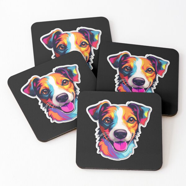 Item preview, Jack Russell Terrier in WPAP style designed and sold by CUTEDOGGIEZ.