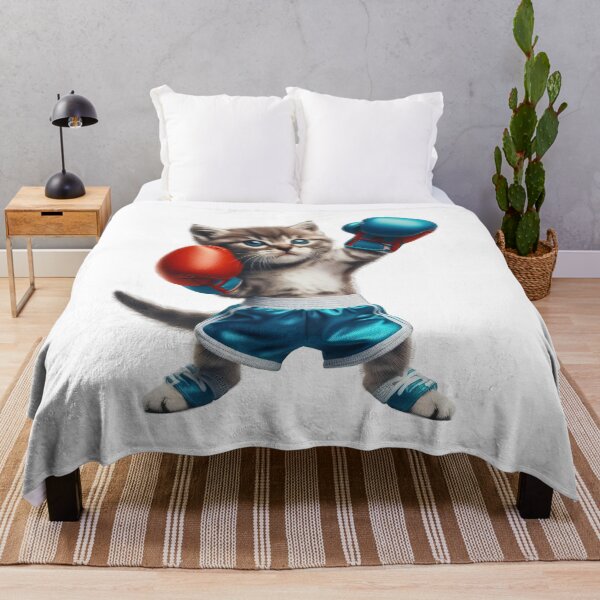 Item preview, Boxing Kitten T-Shirt - Funny and Cute Animal Design designed and sold by joyfulcow.