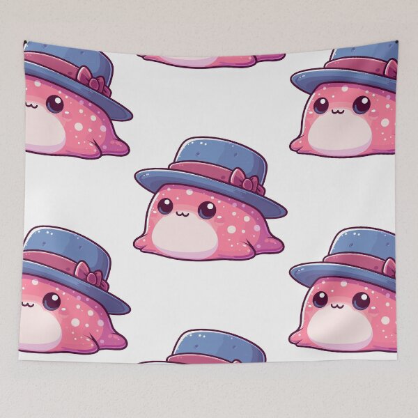Item preview, Cool Blobfish in Hat designed and sold by ArtfulWeave.