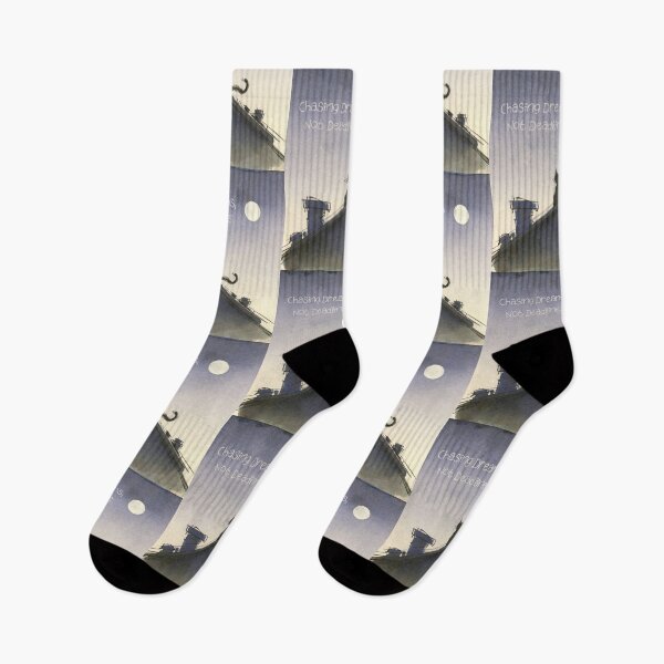 Item preview, Chasing dreams not deadlines - for dream followers and cat lovers designed and sold by StalmaskyArt.