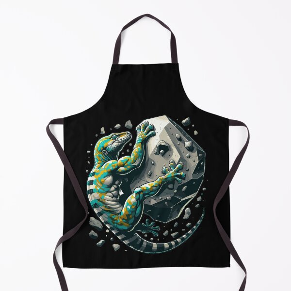 Item preview, Bouldering Gecko Muscles Gift designed and sold by Pineapple-Tree.