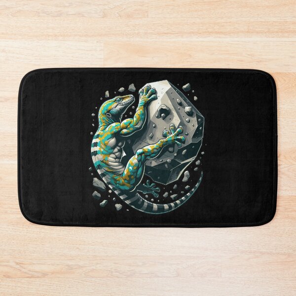 Item preview, Bouldering Gecko Muscles Gift designed and sold by Pineapple-Tree.